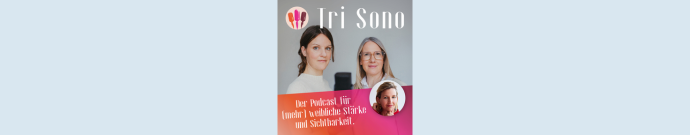Logo TriSono, zum Podcast