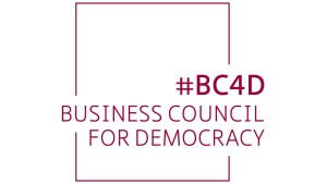 Logo Business Council for Democracy (BC4D)